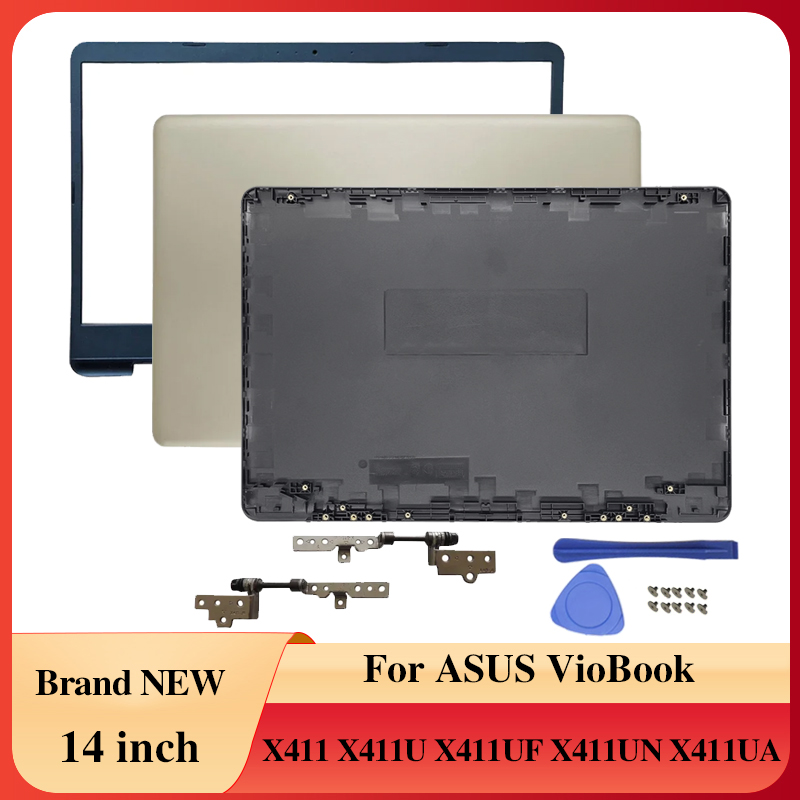 Laptop Accessories For Asus Vivobook - Niet-touchscreen LCD achterklep, voorframe, scharnier, onderkast