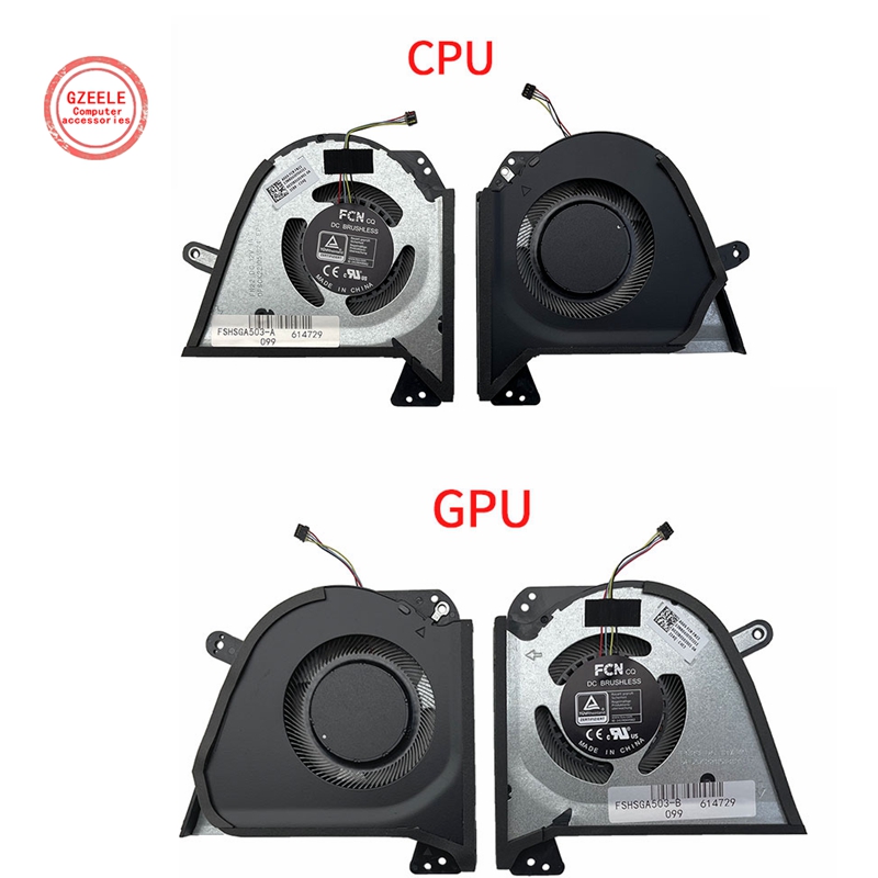 Laptop Accessories Asus - Nieuwe Laptop CPU GPU koelventilator Voor