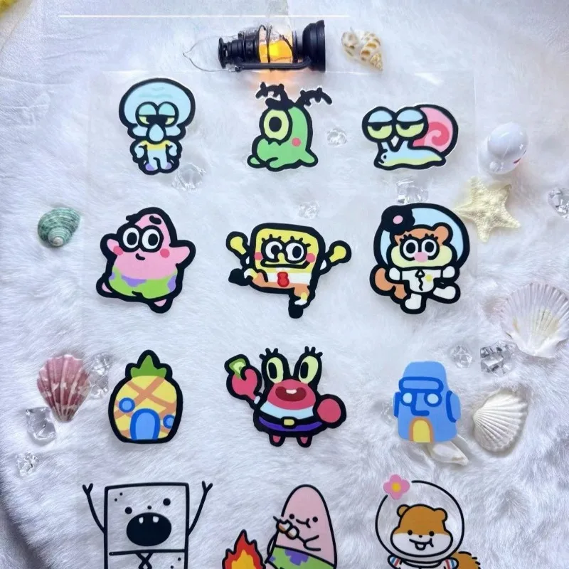Laptop Accessories To Gift - Kawaii SpongeBob SquarePants Transferstickers Waterdicht UV-bestendig