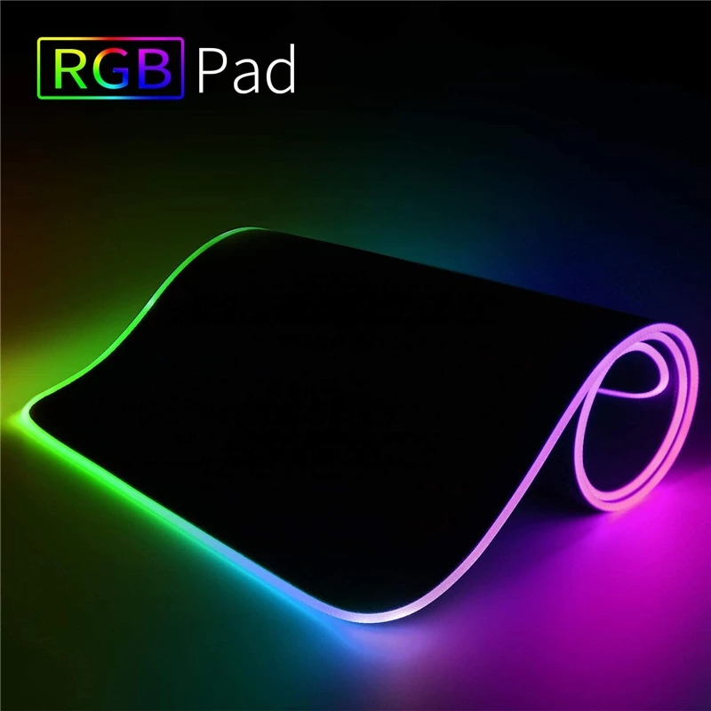 Laptop Accessories Rgb - RGB Gaming Muismat met LED-verlichting, comfortabel,
