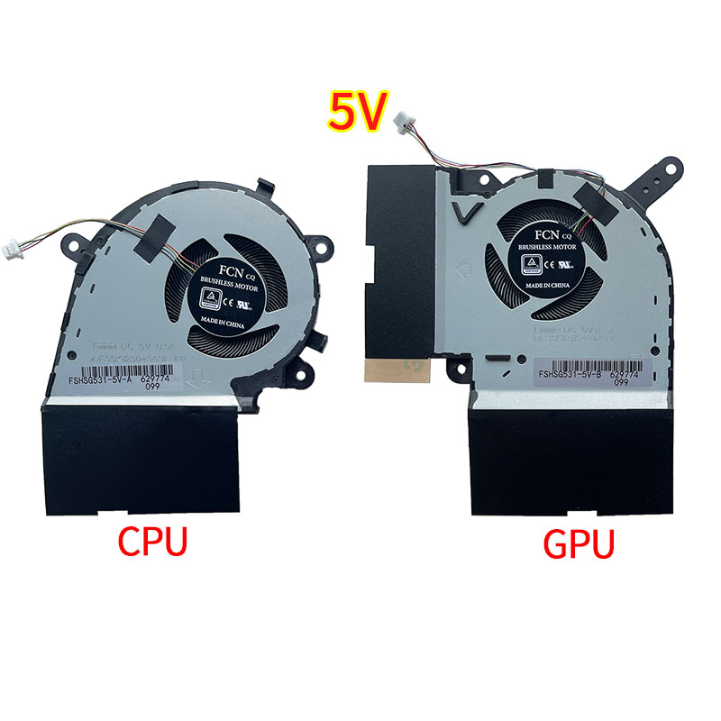 Laptop Accessories Asus - Nieuwe Laptop Cpu Gpu Fan Voor