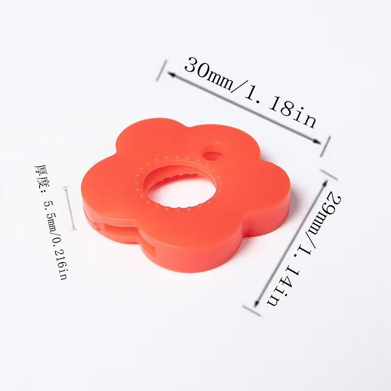 Keyboard Cover Silicone - 10 stuks schattige bloemvormige siliconen toetsenkapbeschermers,