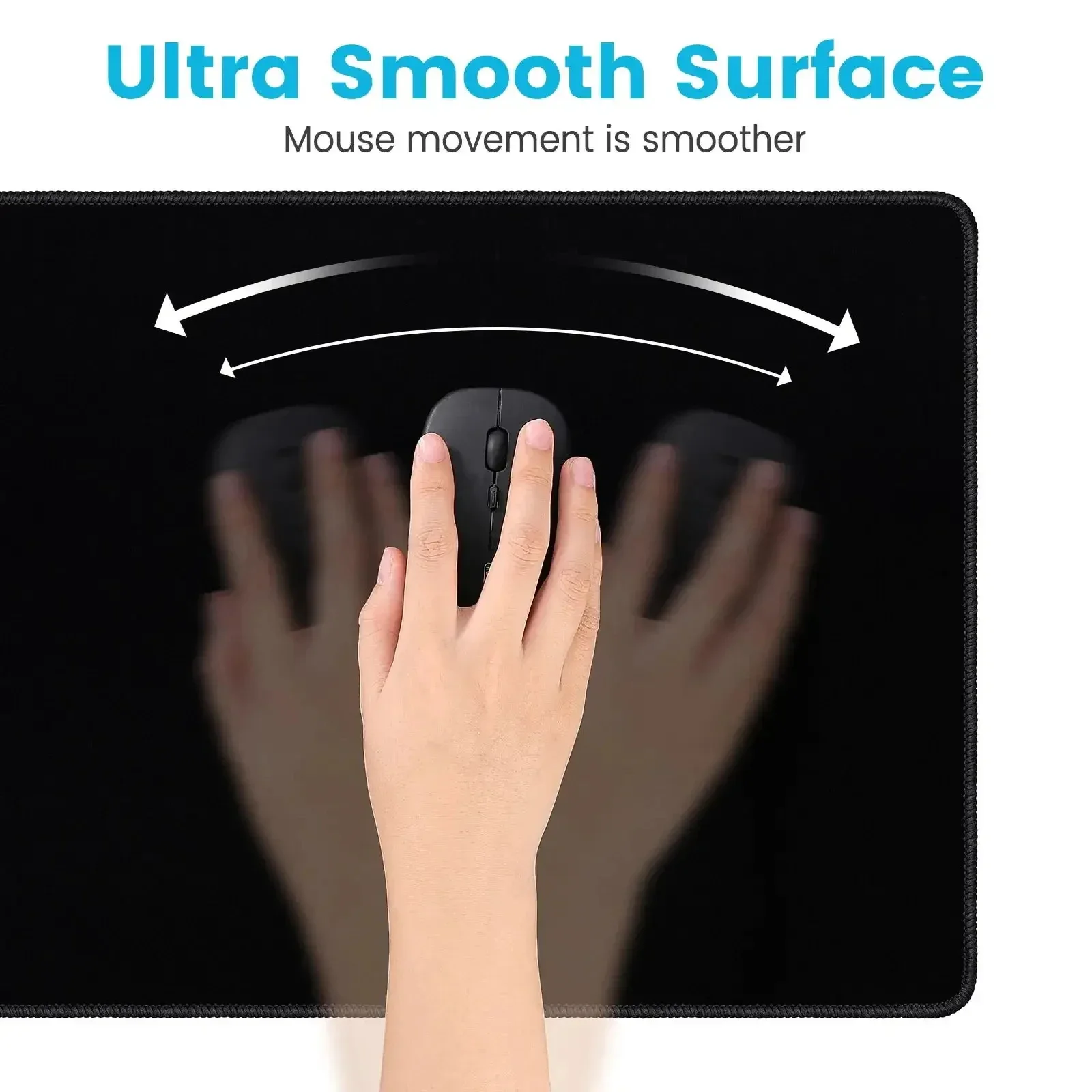 Zwarte Muismat Kunst Tafel Mui - Laptop Accessories For Protection recensie en prijs