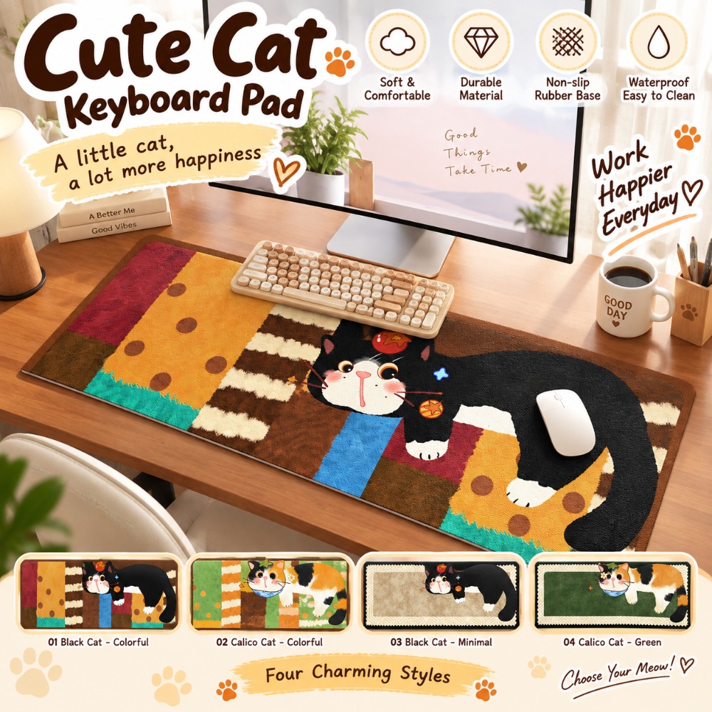 Rubberen muismat met cartoonka - Laptop Accessories Writing Pad recensie en prijs