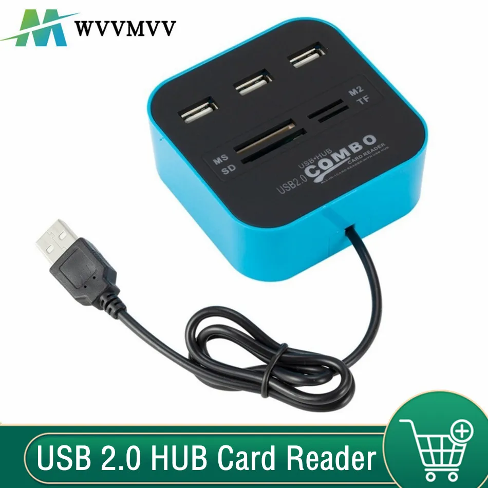 3 Poorten USB 2.0 Hub Combo US - Laptop Accessories All In One recensie en prijs