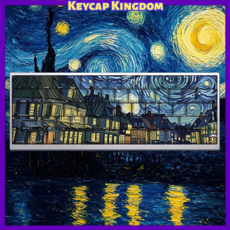 Van Gogh Starry Sky Thema Keyc - Laptop Accessories To Gift recensie en prijs
