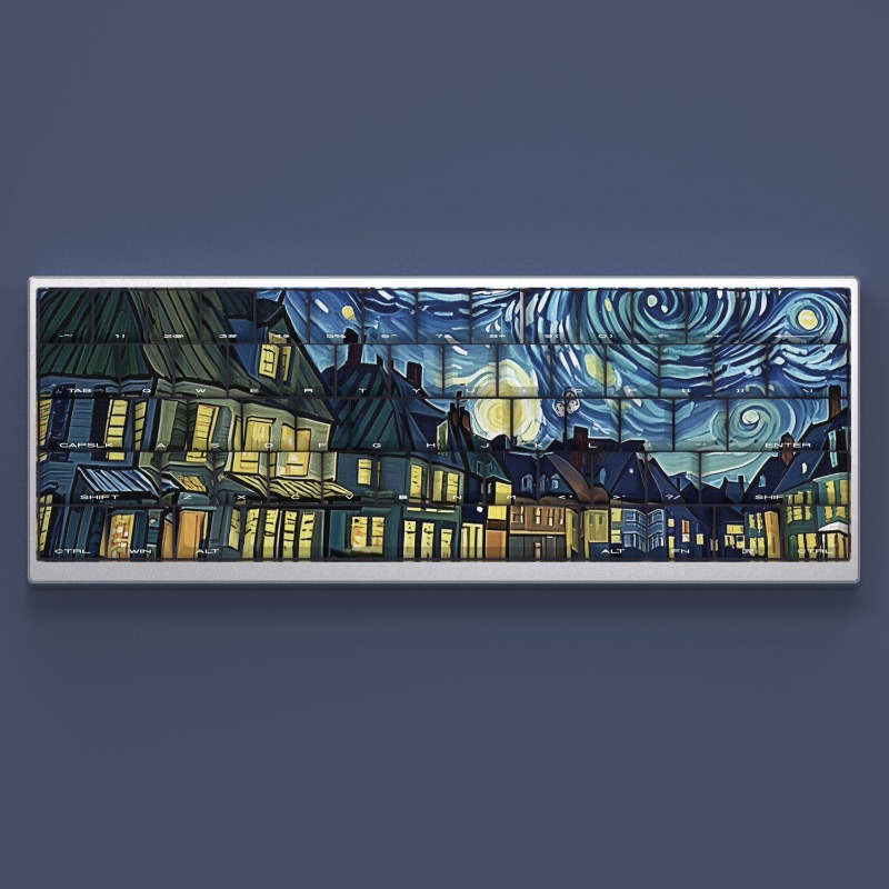 Van Gogh Starry Sky Thema Keyc - Laptop Accessories To Gift recensie en prijs