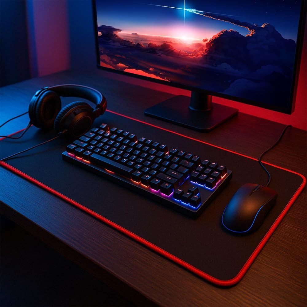 Nieuwe grote rubberen muismat, - Laptop Accessories Writing Pad recensie en prijs