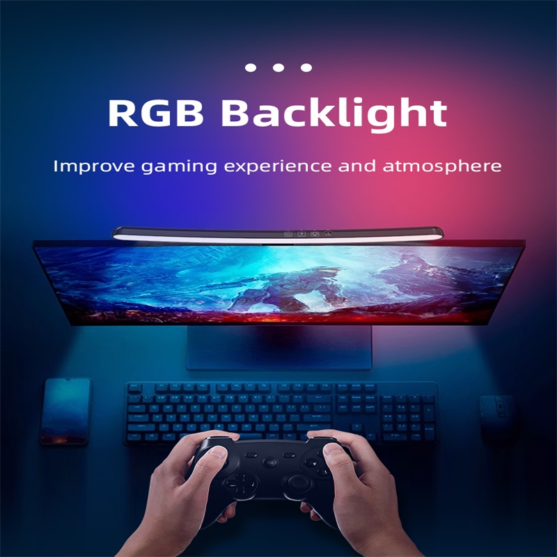 Gebogen LED-monitor Lichtbalk  - Laptop Accessories Rgb recensie en prijs