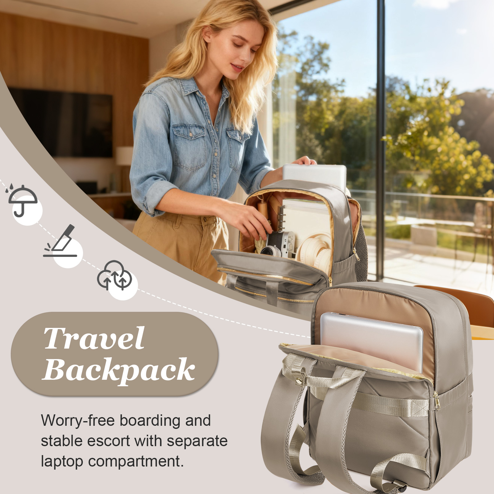 Ryanair 40x30x20 reisrugzak vo - Laptop Original Accessories recensie en prijs