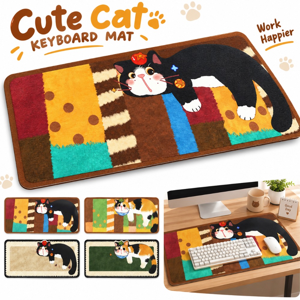 Rubberen muismat met cartoonka - Laptop Accessories Writing Pad recensie en prijs