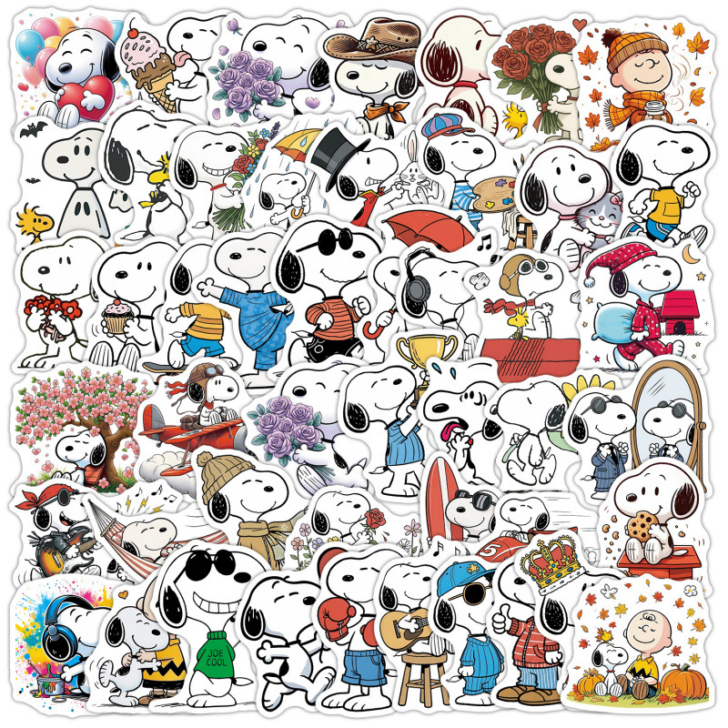 50 stuks Kawaii Cartoon Snoopy - Laptop Accessories Kids recensie en prijs
