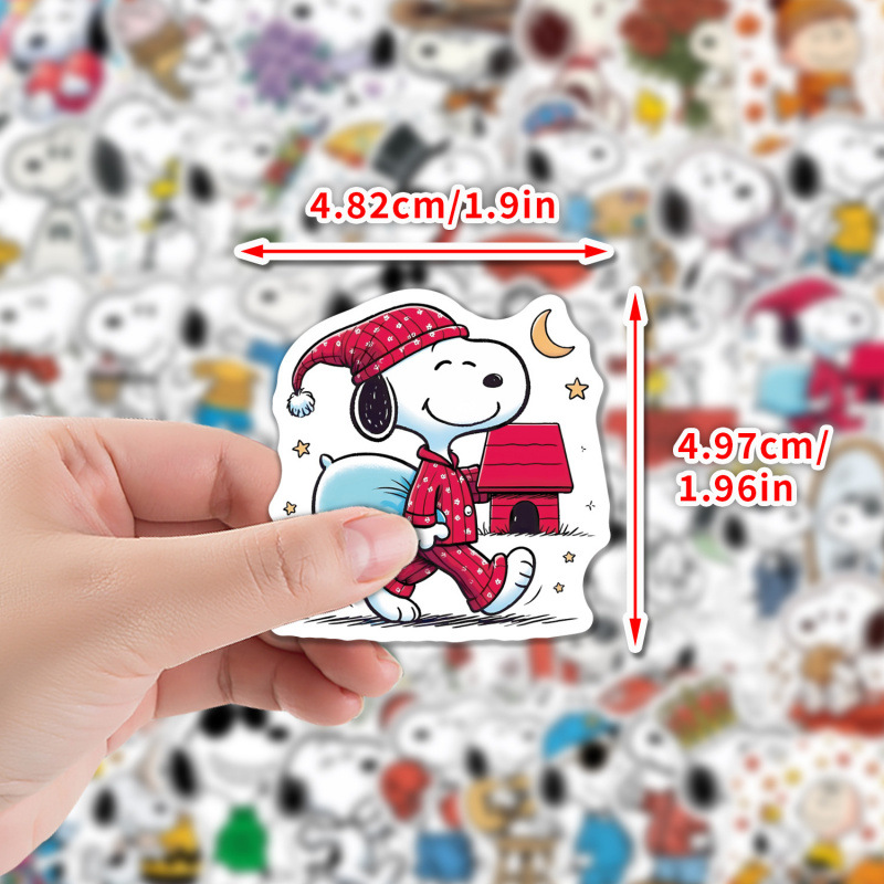 50 stuks Kawaii Cartoon Snoopy - Laptop Accessories Kids recensie en prijs