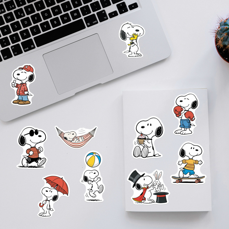 50 stuks Kawaii Cartoon Snoopy - Laptop Accessories Kids recensie en prijs